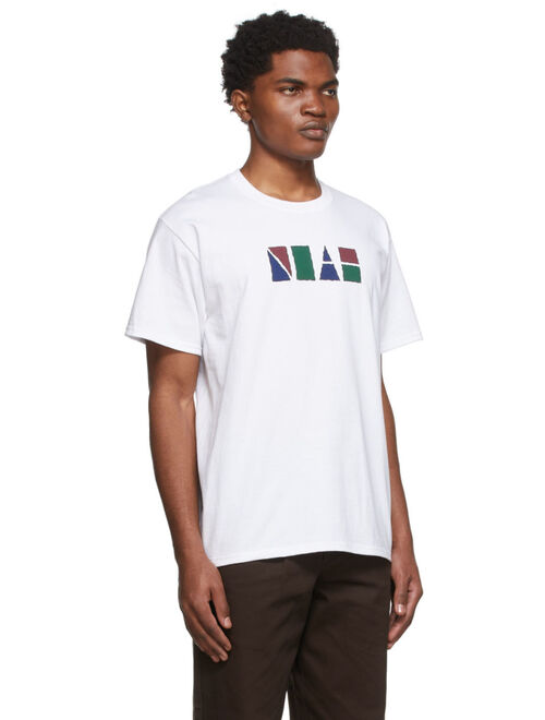 NOAH White Cotton T-Shirt