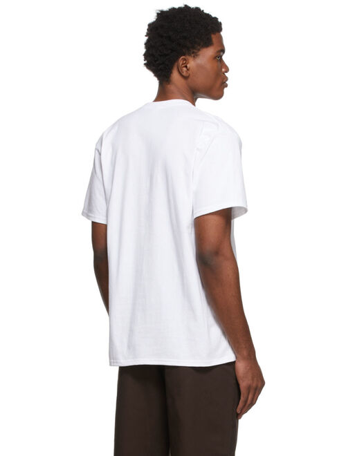 NOAH White Cotton T-Shirt