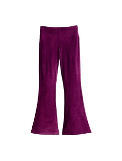 Girls 7-16 SO Velour Flare Pant