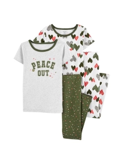 Girls 4-14 Carter's Tops & Bottoms Pajama Set