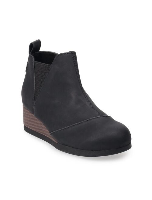 TOMS Kelsey Girls' Wedge Ankle Boots