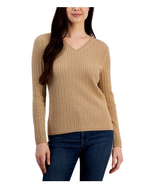 TOMMY HILFIGER Women's Cable Ivy Sweater