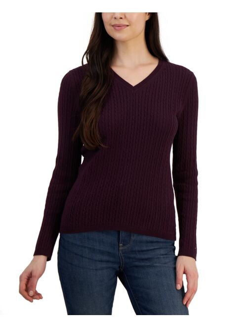 TOMMY HILFIGER Women's Cable Ivy Sweater