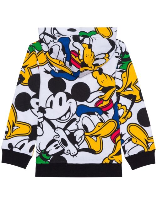 HYBRID Little Boys Mickey Mouse Long Sleeve Pullover Fleece Sweatshirt