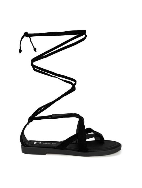 Journee Collection Charlee Women's Lace-Up Sandals