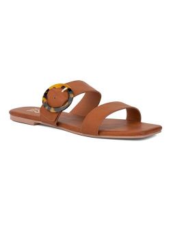 New York & Company Gala Women's Slide Sandals