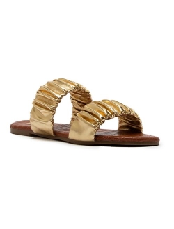 Archer-715X Women's Ruched Slide Sandals