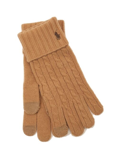 POLO RALPH LAUREN Men's Classic Cable Gloves