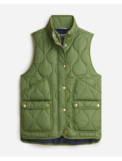 New quilted excursion vest