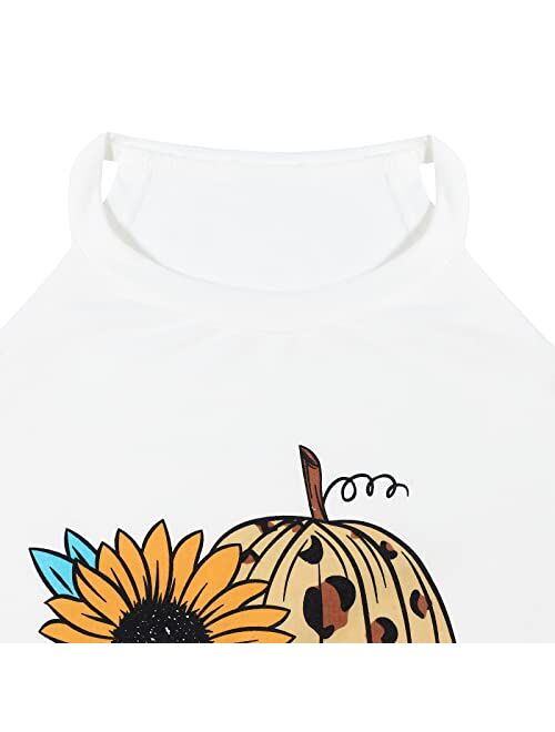 Mousya Thankful Pumpkin Sweatshirt Women Fall Pumpkin Graphic Shirt Thanksgiving Off The Shoulder Pullover Tops