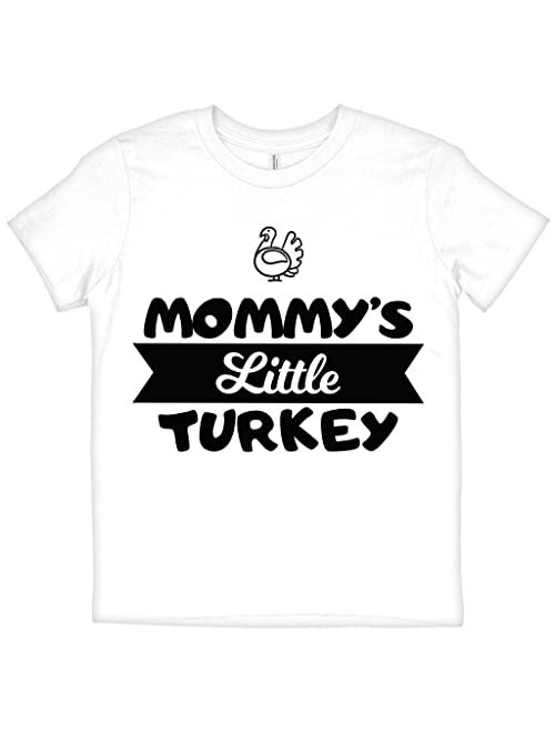 Generic Little Turkey Kids' T-Shirt - Thanksgiving T-Shirt - Cute Tee Shirt for Kids