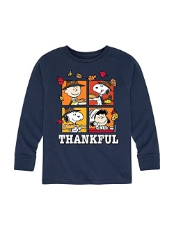 Peanuts - Toddler and Youth Fall Thanksgiving Long Sleeve T-Shirt