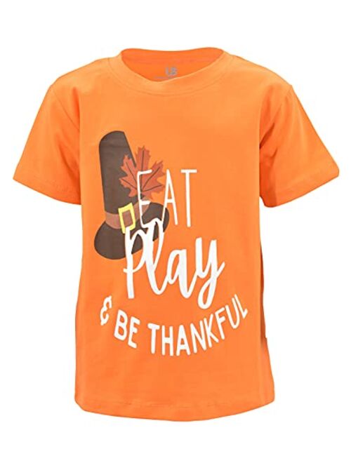 Unique Baby Turkey Thanksgiving Shirts for Boys Girls Unisex Short Long Sleeve T Shirt