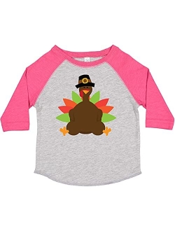 inktastic Thanksgiving Pilgrim Turkey Toddler T-Shirt