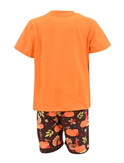 Unique Baby Boys 2 Piece Give Thanks Bro Thanksgiving Clothes Outfit Set