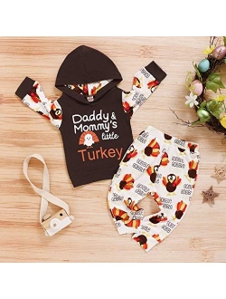 GeNeric Baby Thanksgiving Boys Infant Girls Hoodie Tops+Pants Day Outfits Letter Print Boys Baby Boy Gift Set