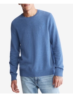 Men's Regular-Fit Merino Wool Crewneck Sweater