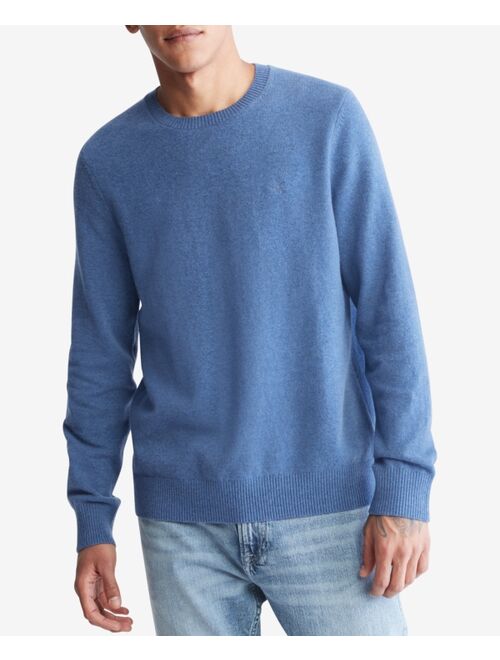 Calvin Klein Men's Regular-Fit Merino Wool Crewneck Sweater