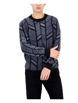 Men's Herringbone Sweater, Created for Macy's