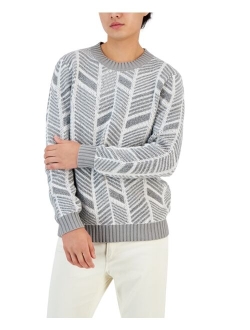 Men's Herringbone Sweater, Created for Macy's