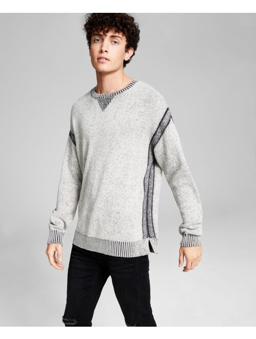 And Now This Men's Oversized Sleeve Detailed Sweater, Created for Macy's