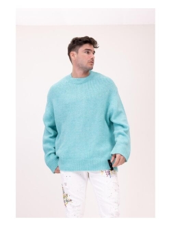 RON TOMSON Men's Modern Oversized Bold Sweater