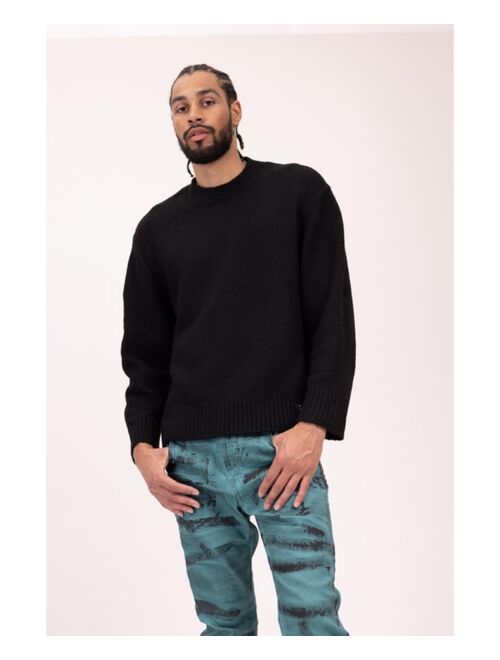 RON TOMSON Men's Modern Oversized Bold Sweater