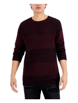 Men's Plaited Crewneck Sweater, Created for Macy's