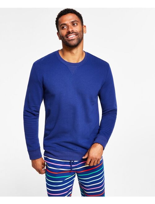 Charter Club Men's Solid Matching Crewneck Top, Created for Macy's