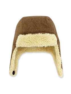 Zutano Cozie Fleece Unisex Toddler and Baby Trapper Hat, Cold-Weather Hat for Little Boys and Girls