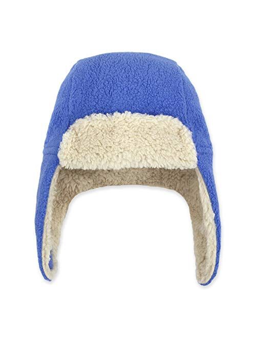 Zutano Cozie Fleece Unisex Toddler and Baby Trapper Hat, Cold-Weather Hat for Little Boys and Girls