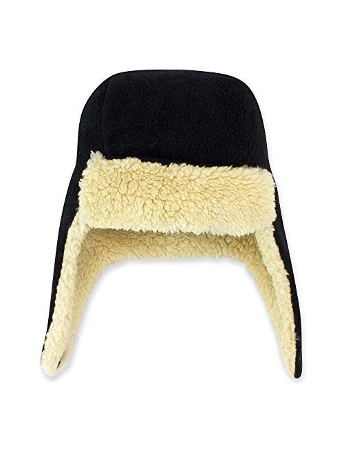 Zutano Cozie Fleece Unisex Toddler and Baby Trapper Hat, Cold-Weather Hat for Little Boys and Girls