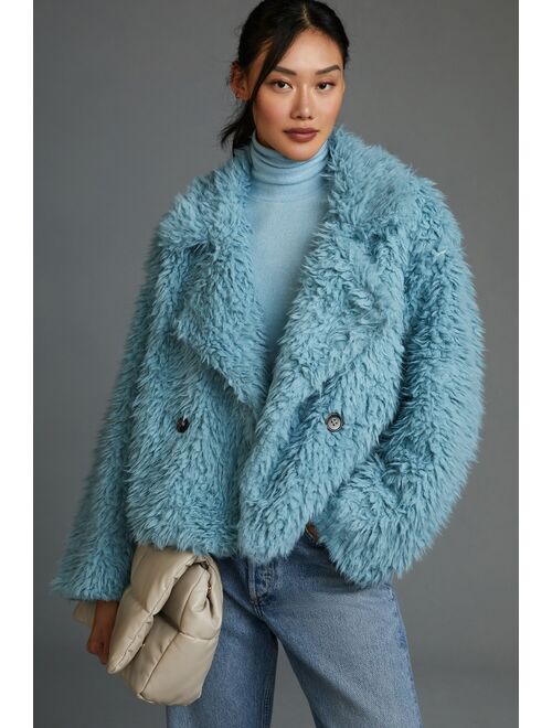 Anthropologie Faux Fur Jacket