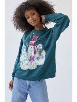 Vintage Holiday Crew Neck Sweatshirt