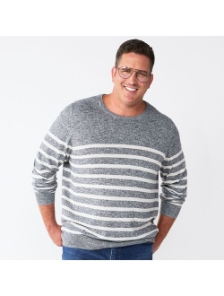 Big & Tall Sonoma Goods For Life Fine-Gauged Sweater