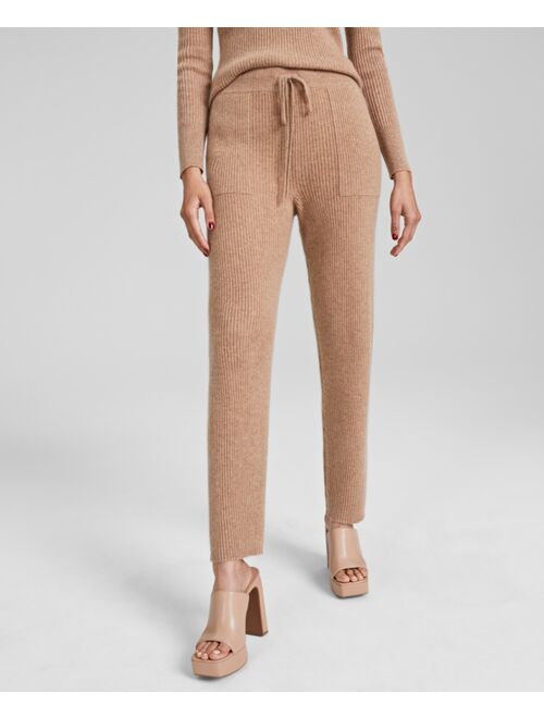 CHARTER CLUB Women's 100% Cashmere Jogger Pants, Created for Macy's