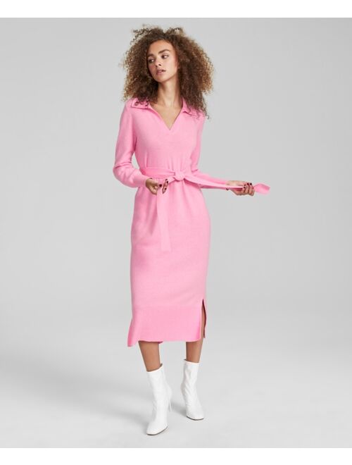 CHARTER CLUB Women's 100% Cashmere Sweater Dress, Created for Macy's
