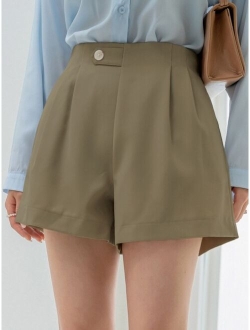 High Waist Wide Leg Shorts