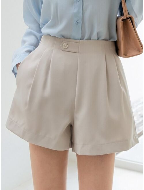 DAZY High Waist Wide Leg Shorts