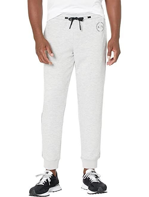 armani exchange Front Circle Logo Joggers