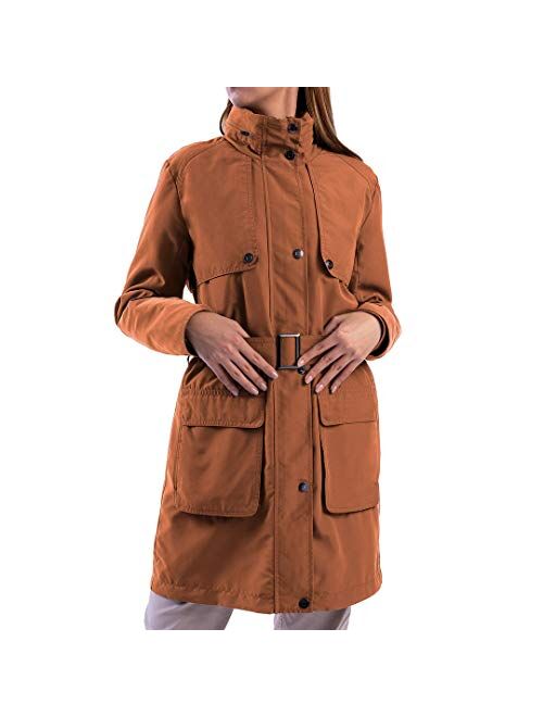 SCOTTeVEST Women's Rhonda Winter Trench Coat | 20 Pockets | Anti-Pickpocket