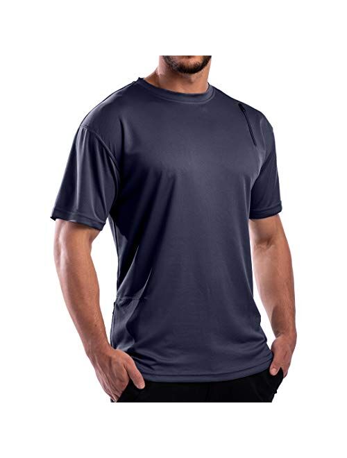 SCOTTeVEST Men's Athletic Short Sleeve Shirt | 3 Pockets | Anti-Pickpocket