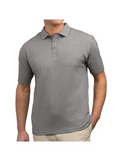 SCOTTeVEST Men's Bamboo Polo Shirt | 3 Concealed Pockets | Anti-Pickpocket