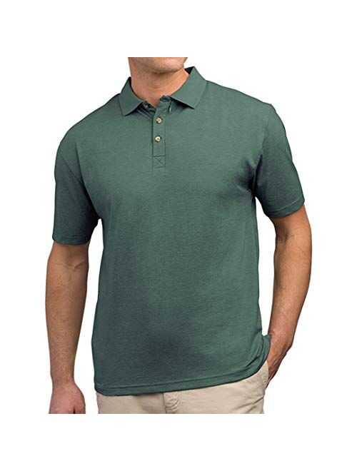 SCOTTeVEST Men's Bamboo Polo Shirt | 3 Concealed Pockets | Anti-Pickpocket