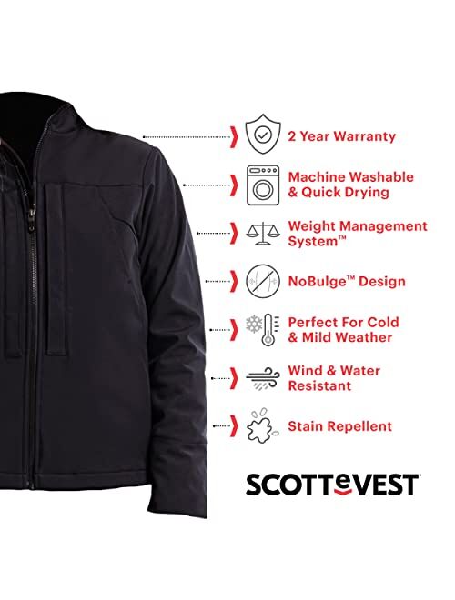 SCOTTeVEST Women's EDC Jacket | Concealed & Everyday Carry | 30 Pockets | Anti-Pickpocket