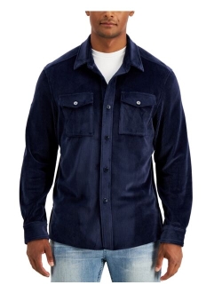 Men's Regular-Fit Corduroy Shirt Jacket, Created for Macy's