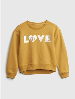 Kids Graphic Crewneck Sweatshirt