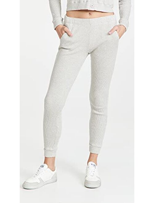 Monrow Women's Oat Rib Joggers