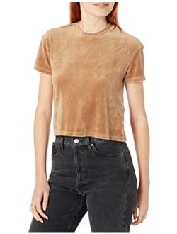 Women's Ht1138-velour Crew Tee