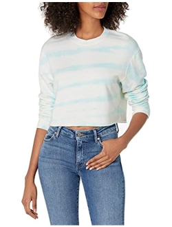 Women's Supersoft Tie Dye Cropped Sweatshirt